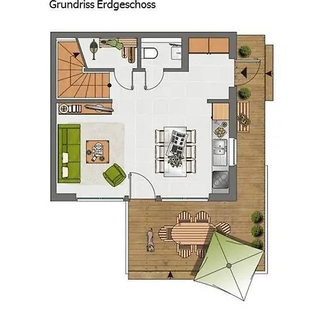 Witt Hus 2 - Strandhaus Zwischen Yachthafen Und Sandstrand *